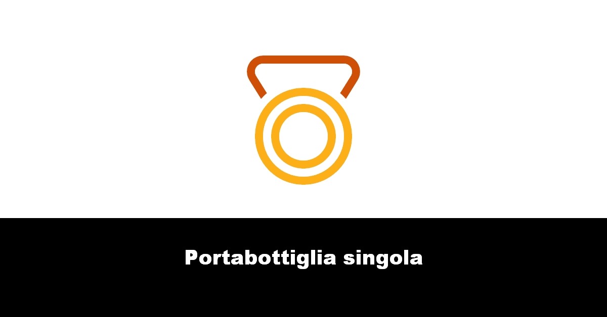 Portabottiglia singola