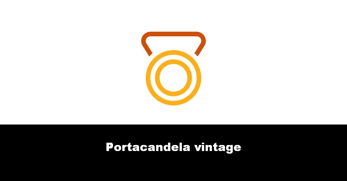 Portacandela vintage