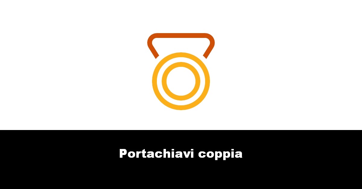 Portachiavi coppia