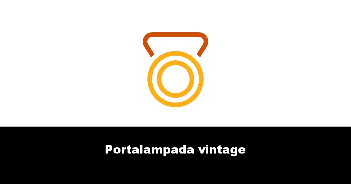 Portalampada vintage