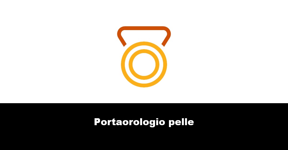 Portaorologio pelle