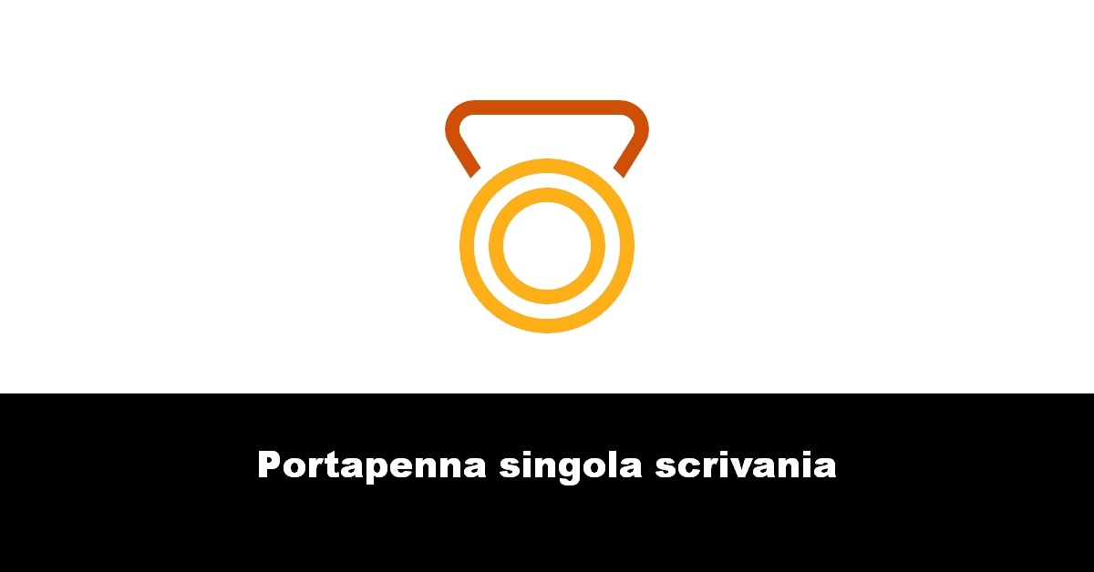 Portapenna singola scrivania