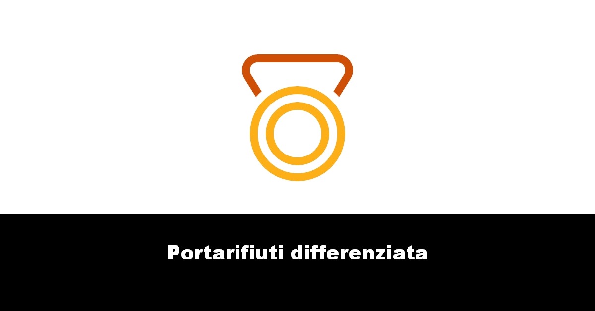 Portarifiuti differenziata