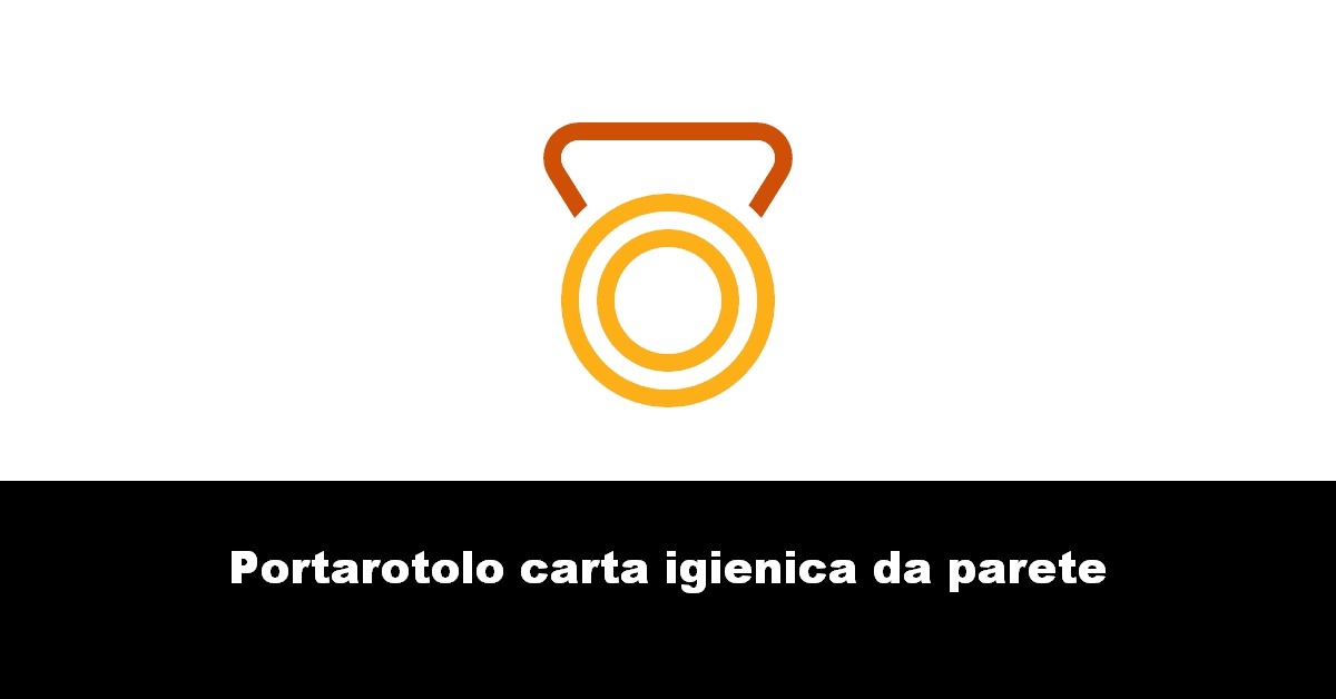 Portarotolo carta igienica da parete