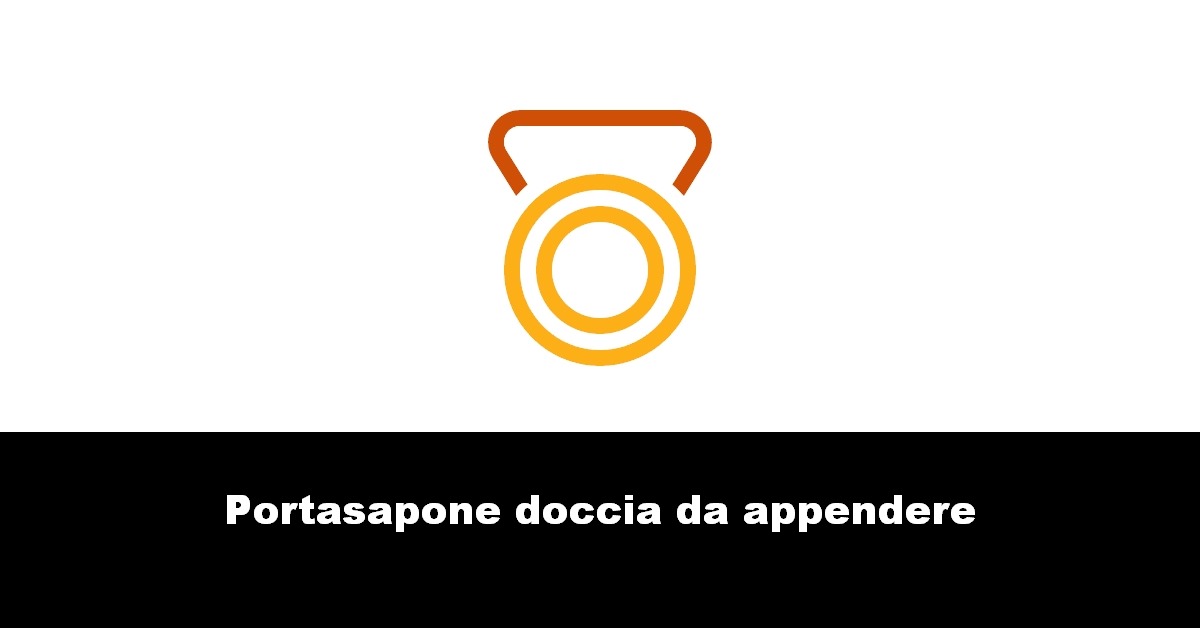 Portasapone doccia da appendere