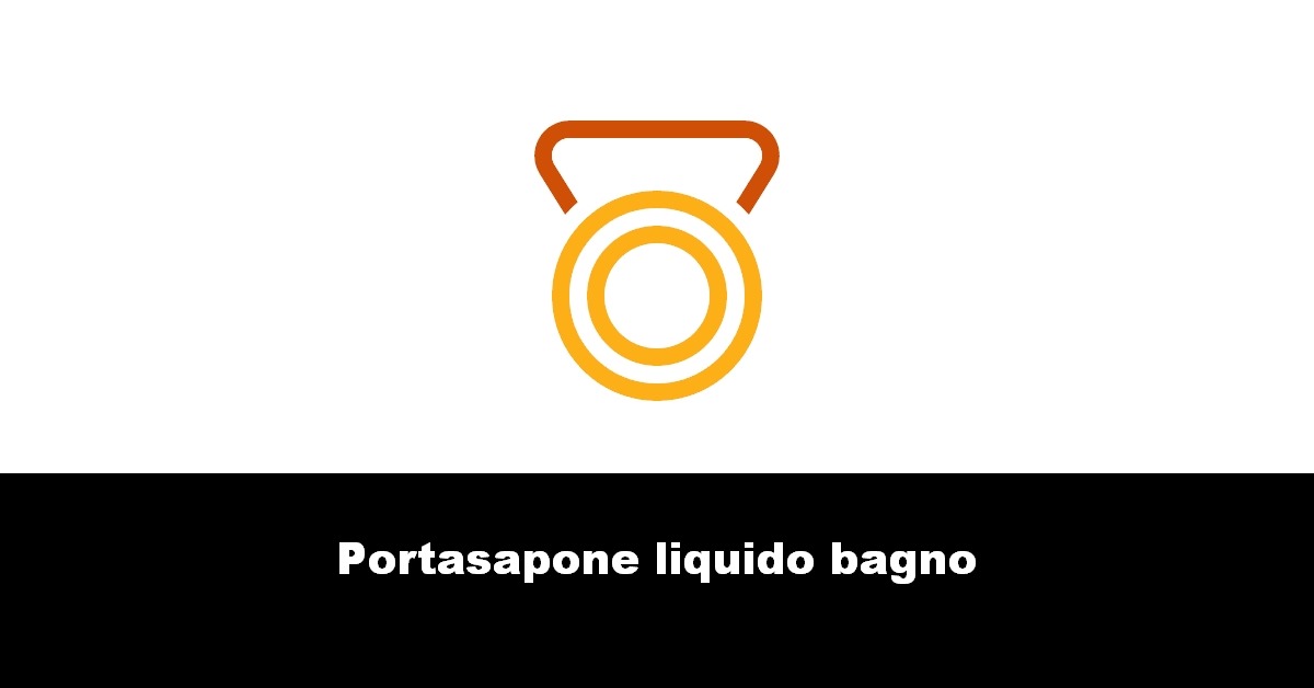 Portasapone liquido bagno