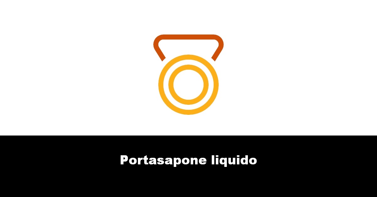 Portasapone liquido