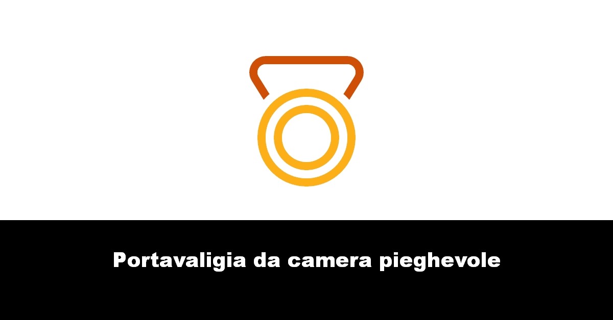 Portavaligia da camera pieghevole