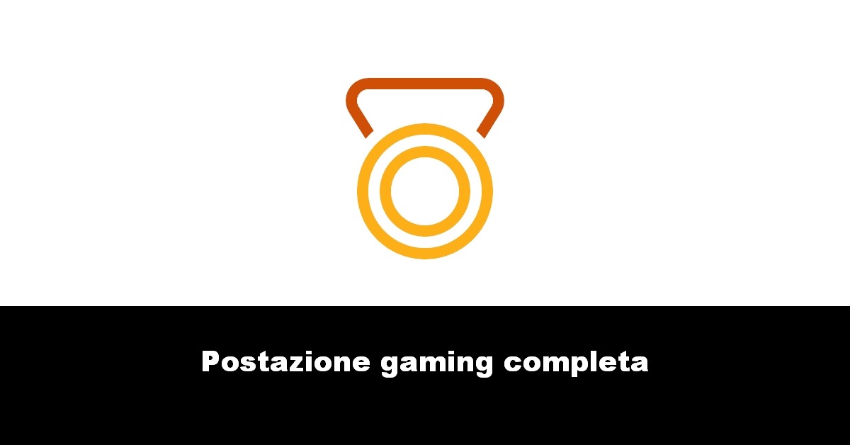 Postazione gaming completa