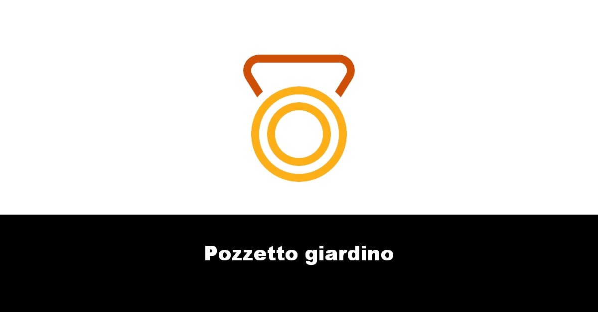 Pozzetto giardino