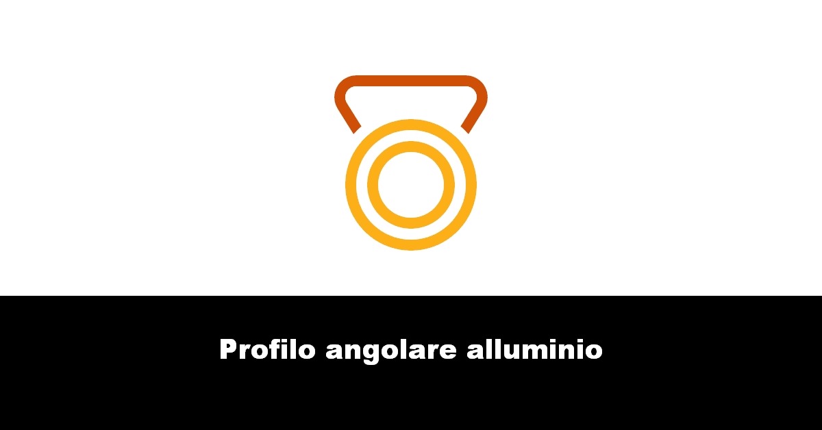 Profilo angolare alluminio