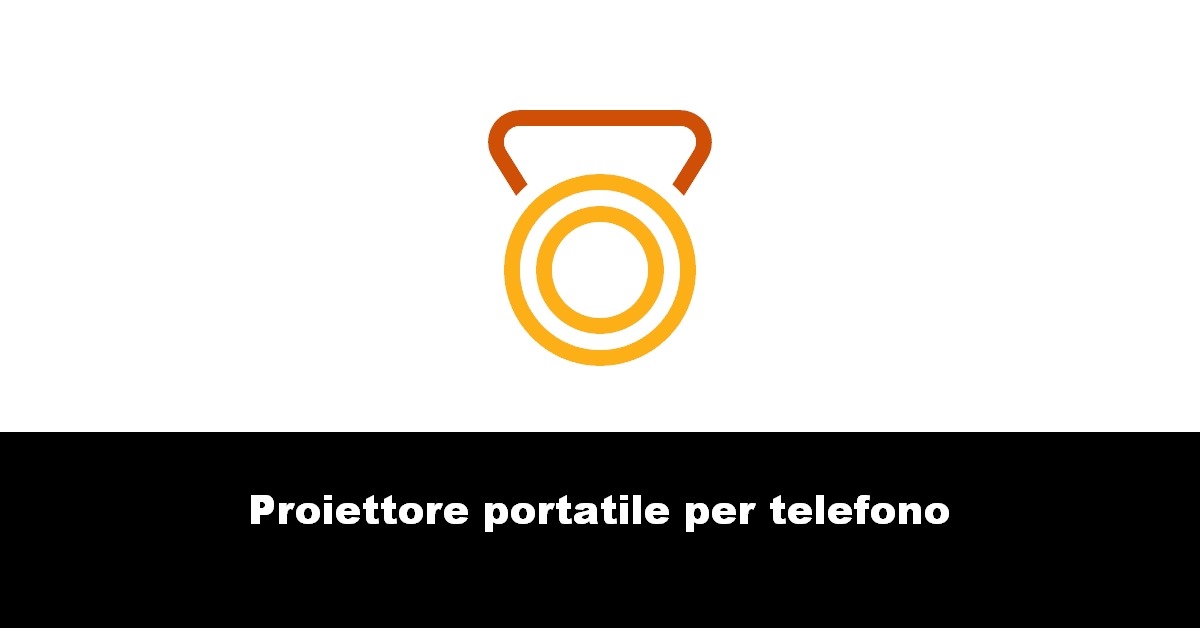 Proiettore portatile per telefono