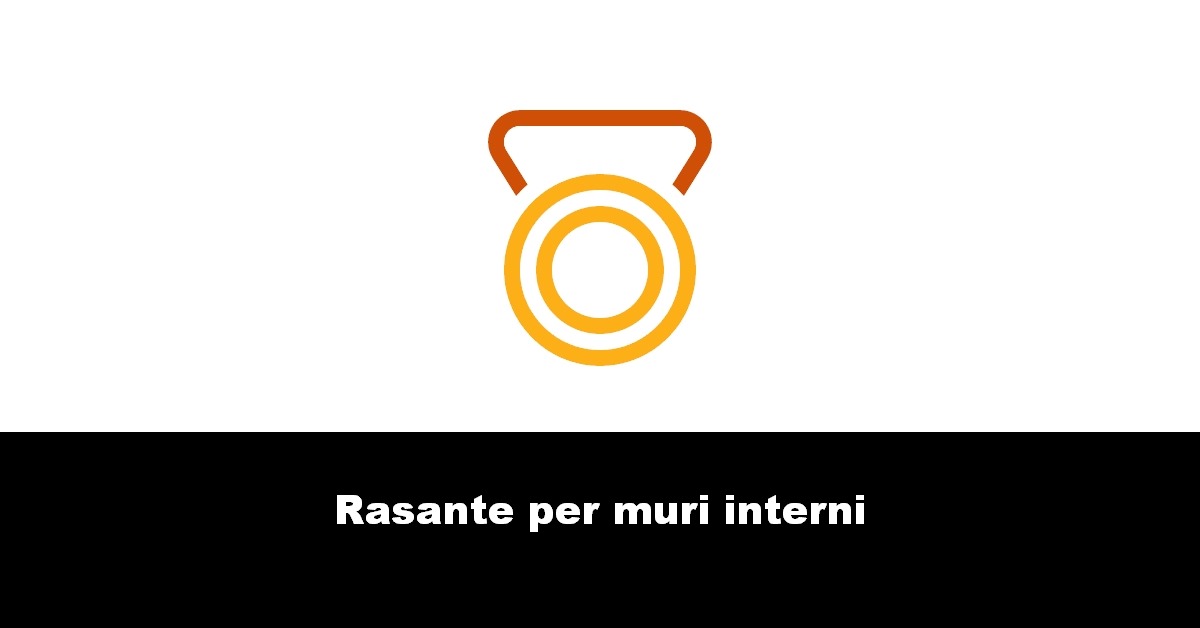 Rasante per muri interni