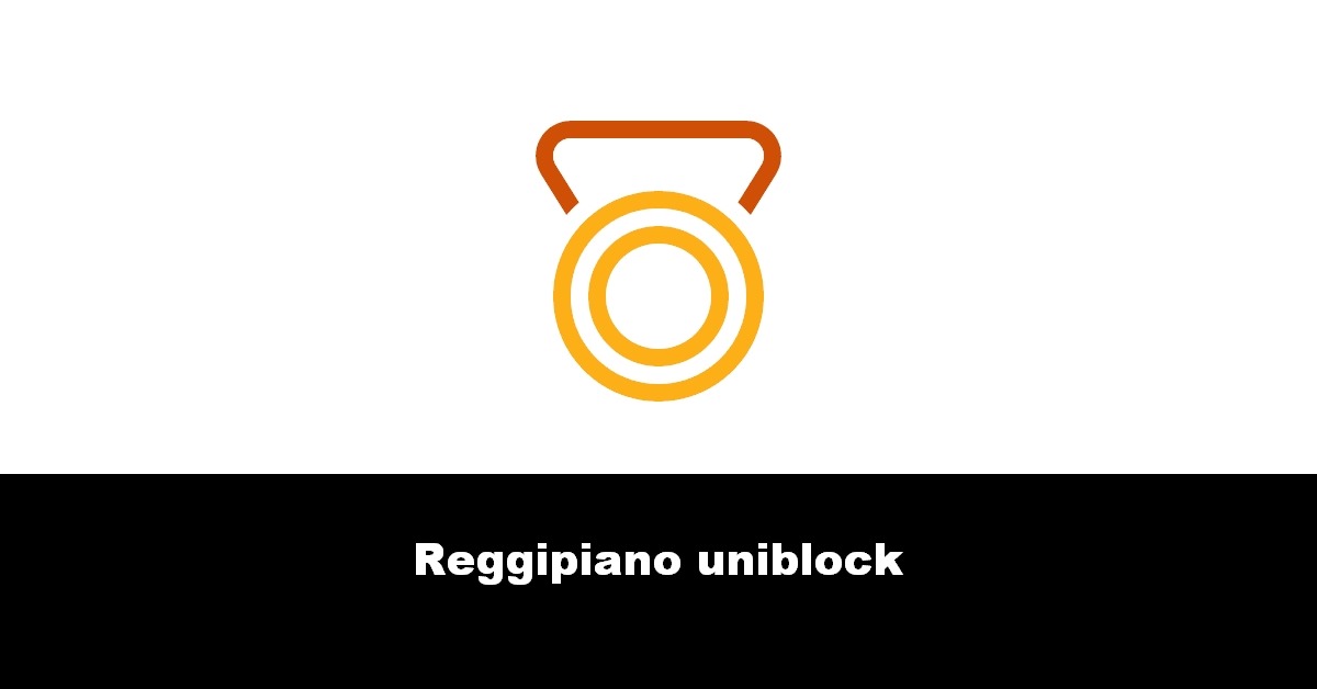 Reggipiano uniblock