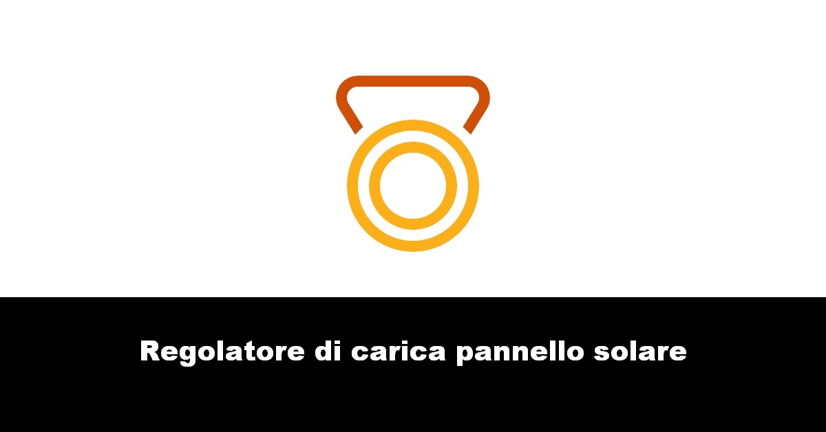 Regolatore di carica pannello solare