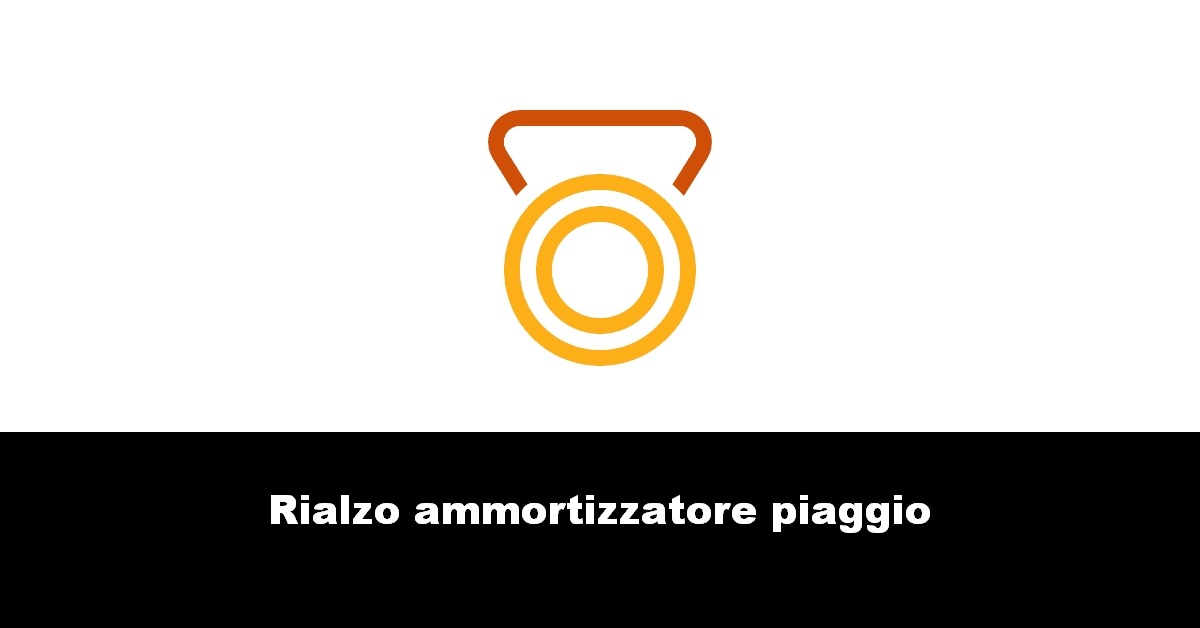 Rialzo ammortizzatore piaggio