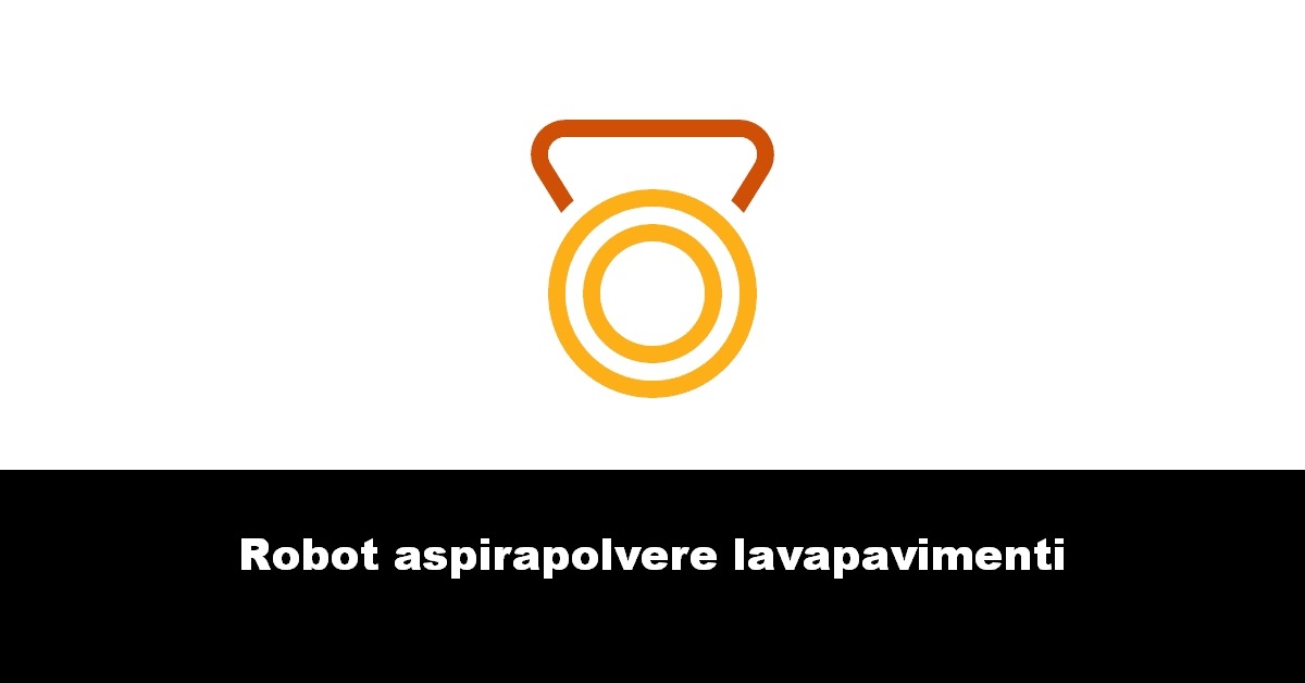 Robot aspirapolvere lavapavimenti