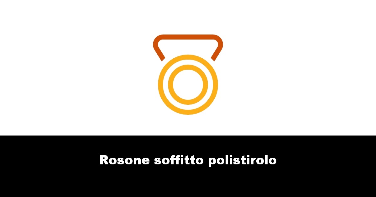 Rosone soffitto polistirolo