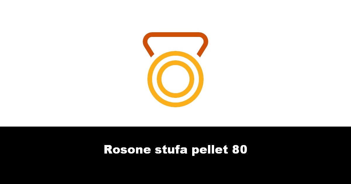 Rosone stufa pellet 80