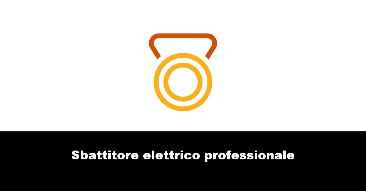 Sbattitore elettrico professionale