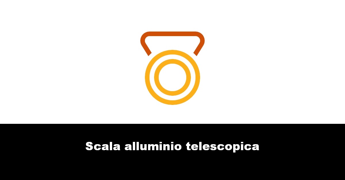 Scala alluminio telescopica