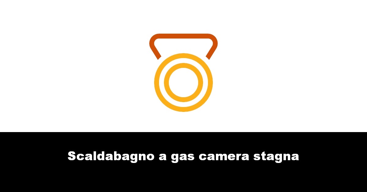 Scaldabagno a gas camera stagna