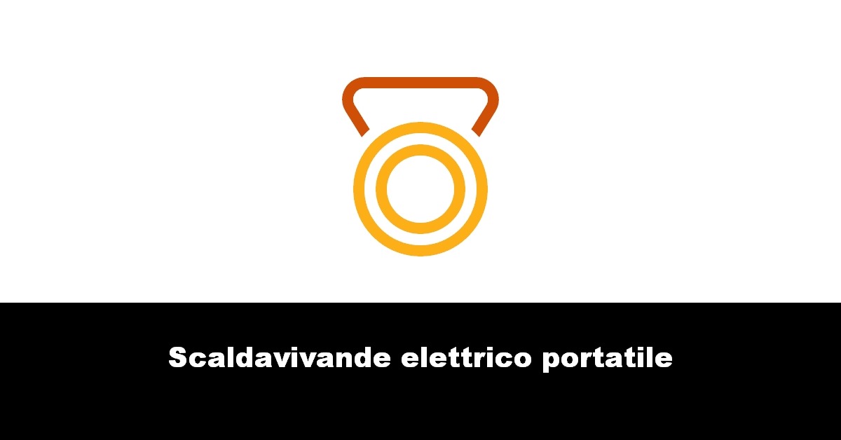 Scaldavivande elettrico portatile