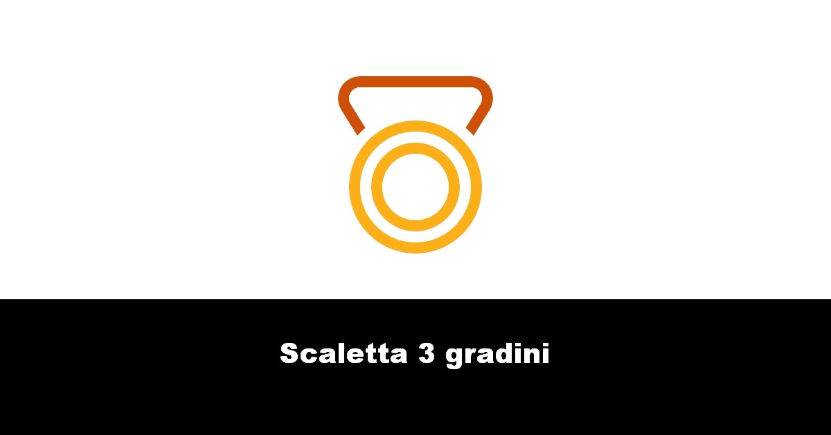 Scaletta 3 gradini