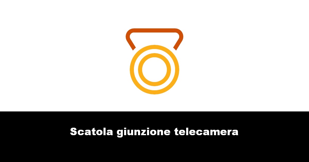 Scatola giunzione telecamera