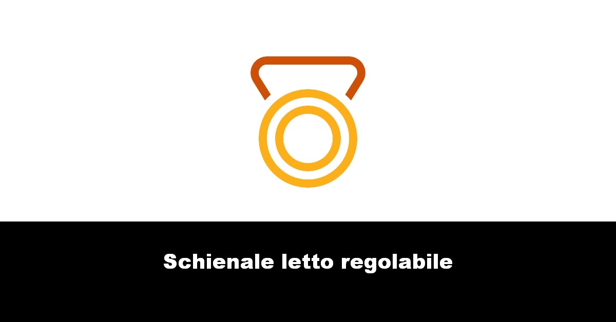 Schienale letto regolabile