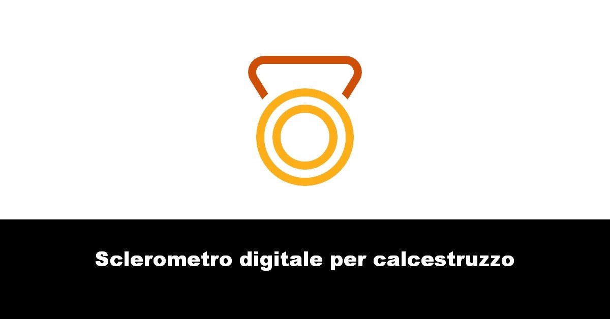 Sclerometro digitale per calcestruzzo