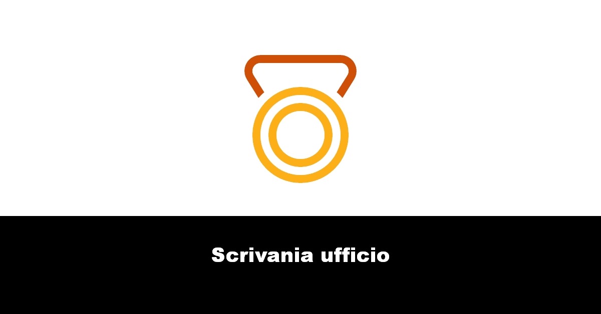 Scrivania ufficio