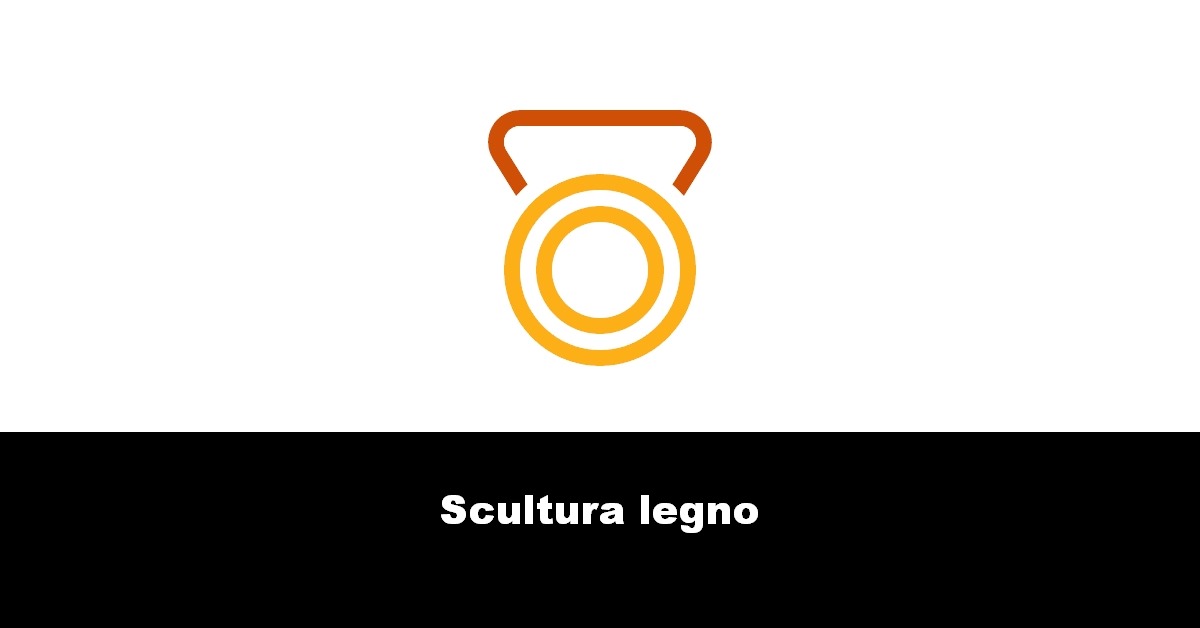 Scultura legno