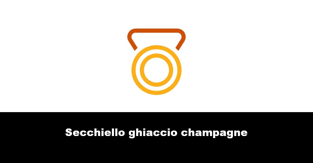 Secchiello ghiaccio champagne