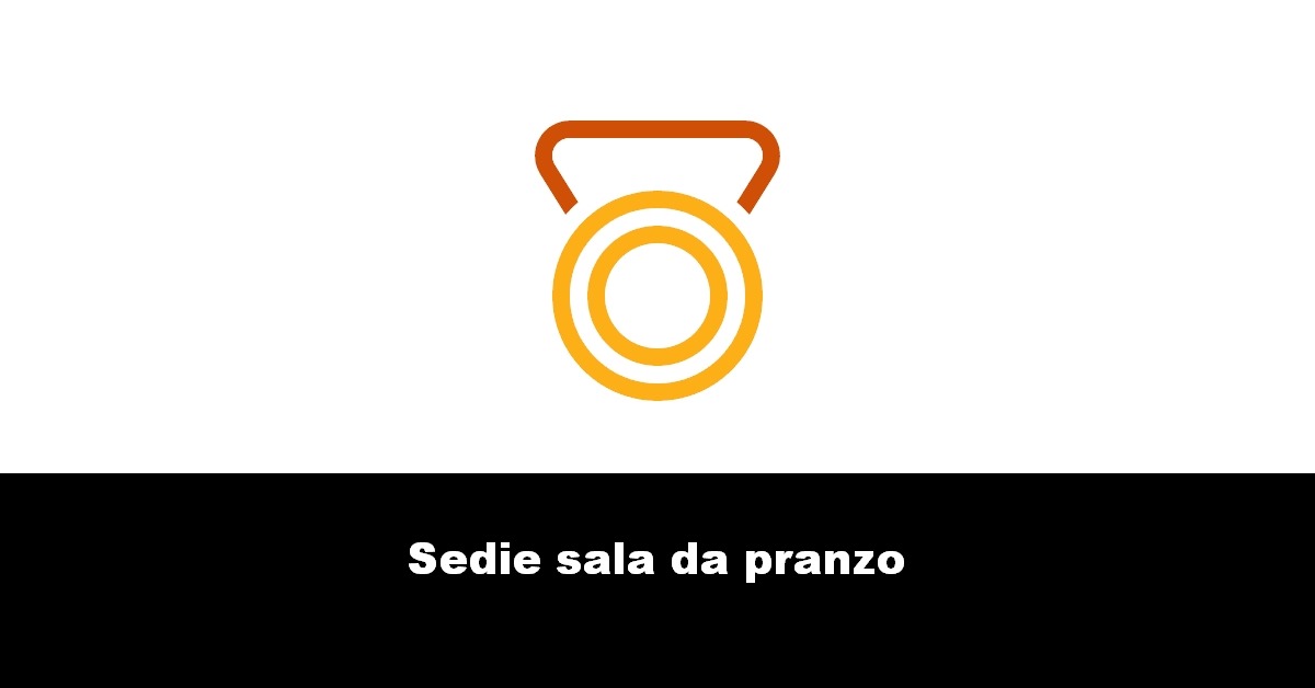 Sedie sala da pranzo