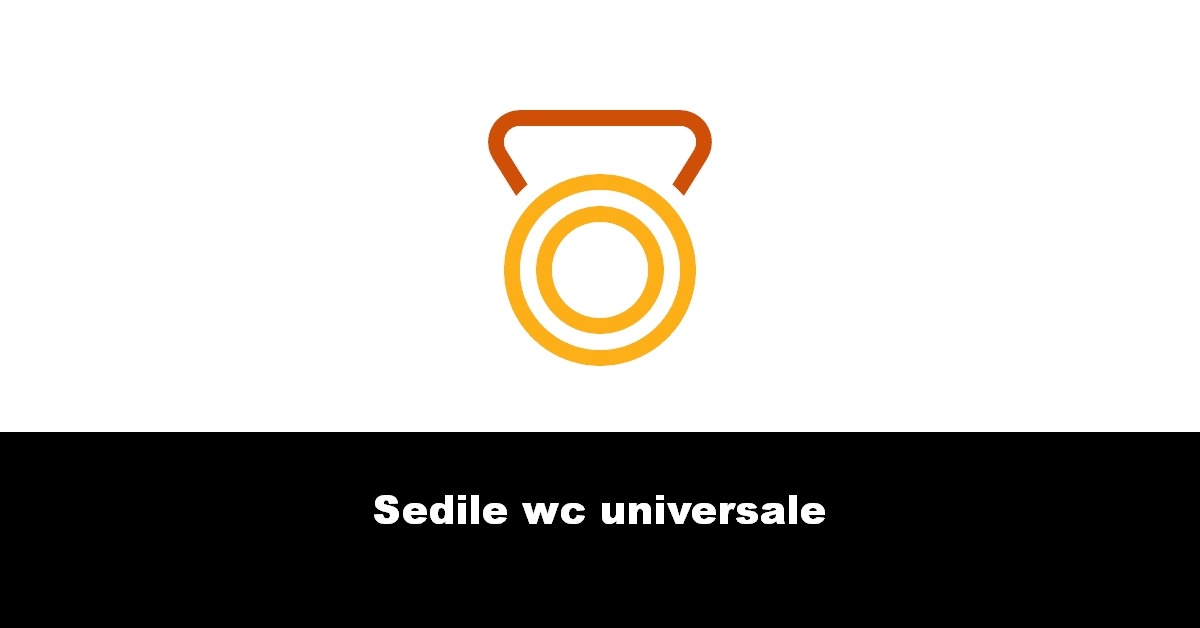 Sedile wc universale