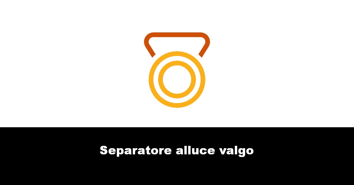 Separatore alluce valgo