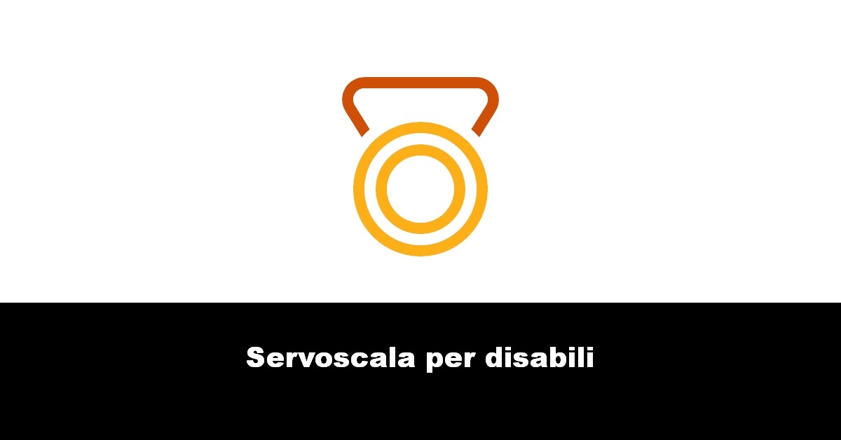 Servoscala per disabili