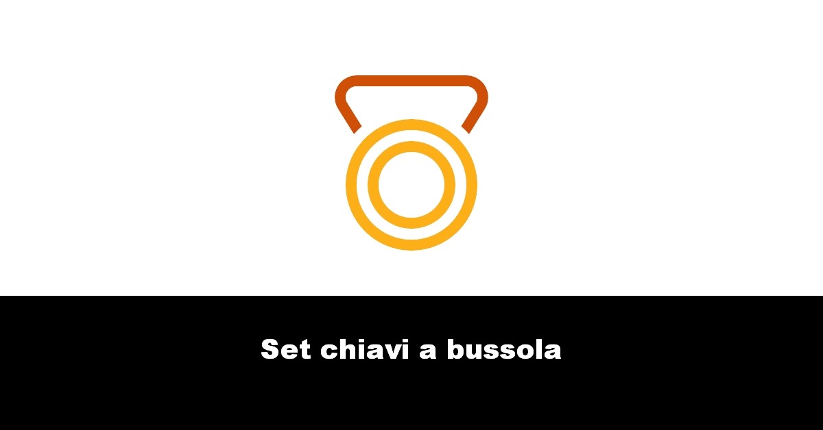 Set chiavi a bussola