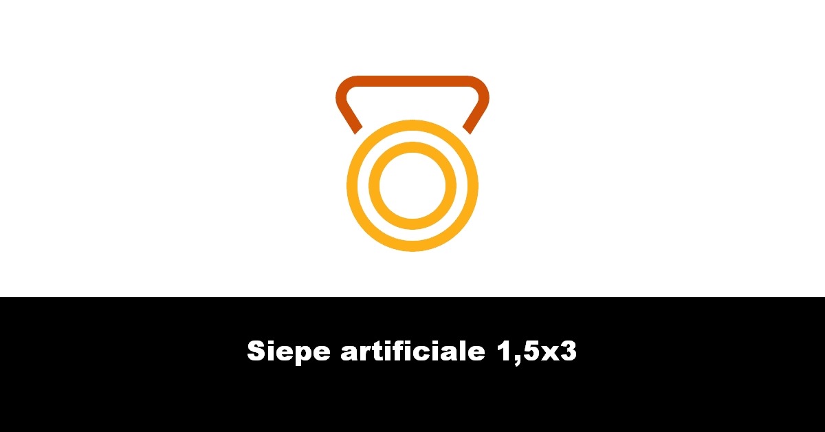 Siepe artificiale 1,5×3