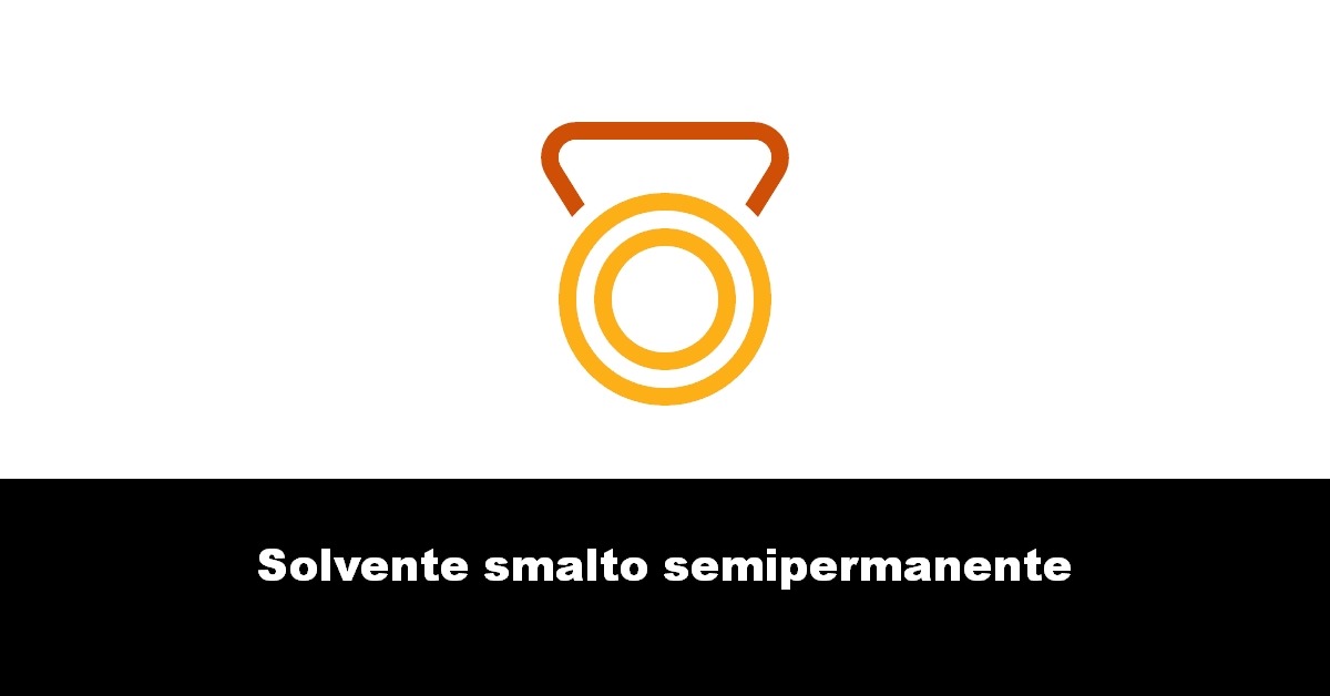 Solvente smalto semipermanente