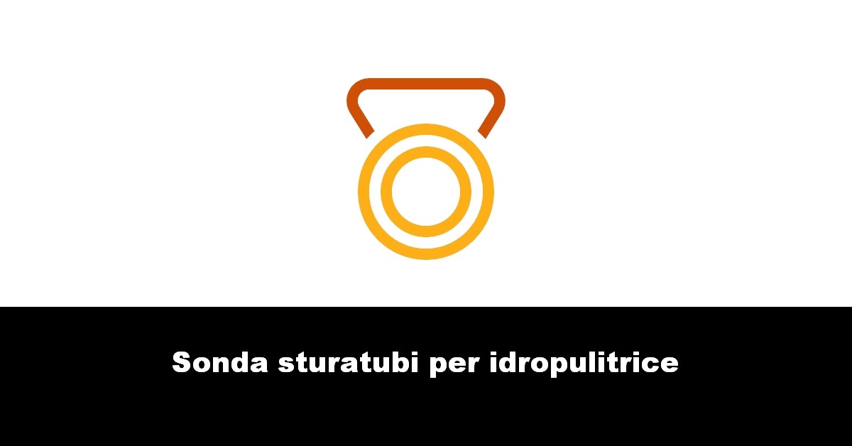 Sonda sturatubi per idropulitrice