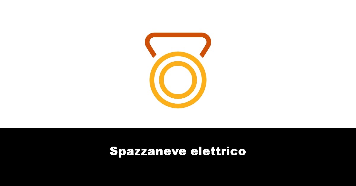 Spazzaneve elettrico