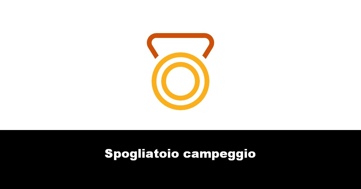 Spogliatoio campeggio