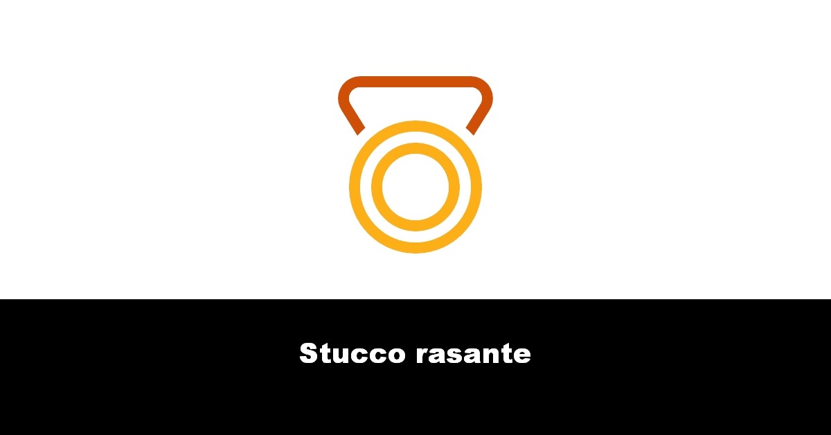 Stucco rasante