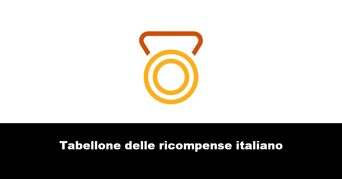 Tabellone delle ricompense italiano