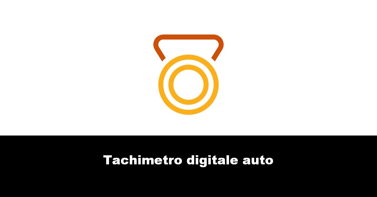 Tachimetro digitale auto