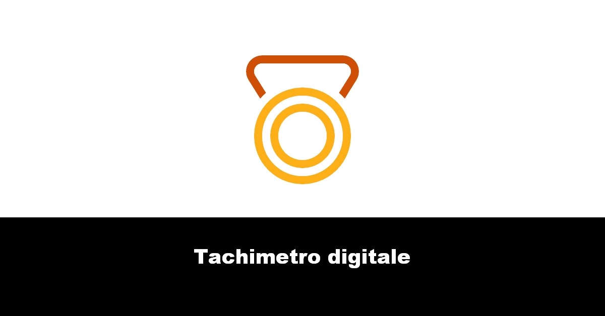 Tachimetro digitale