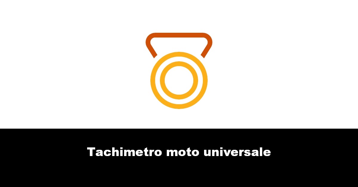 Tachimetro moto universale