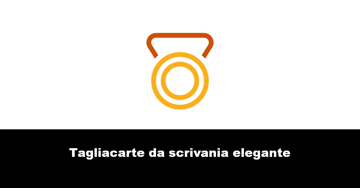 Tagliacarte da scrivania elegante